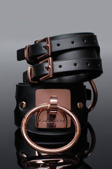 22526 - Vegan Leather Handcuffs - Love it Curvy