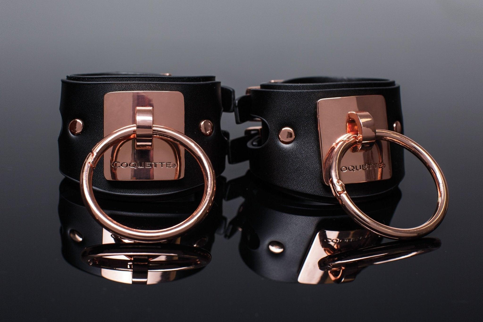 22526 - Vegan Leather Handcuffs - Love it Curvy