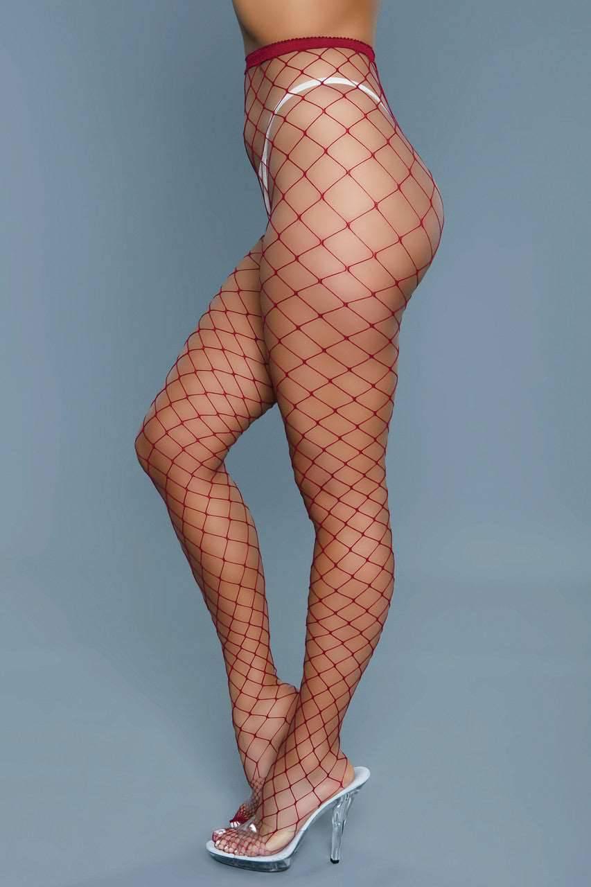 2304 Oversized Fishnet Pantyhose - Love it Curvy