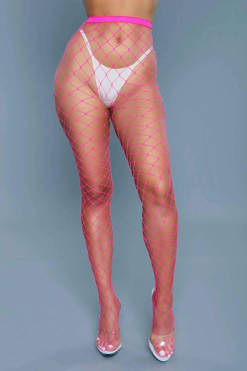 2304 Oversized Fishnet Pantyhose - Love it Curvy