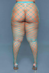 2304 Oversized Fishnet Pantyhose - Love it Curvy