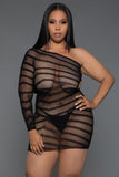 2369P Everything You Want Minidress Black - Love it Curvy