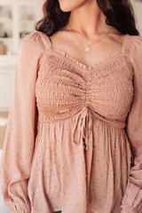 Always Lovely Top In Mauve - AVE3480-7 - Love it Curvy