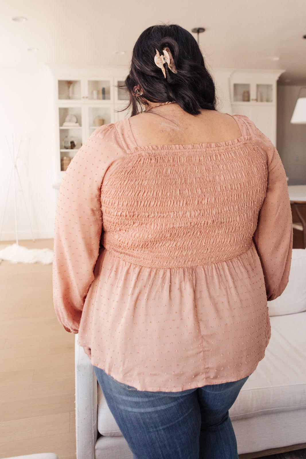 Always Lovely Top In Mauve - AVE3480-7 - Love it Curvy