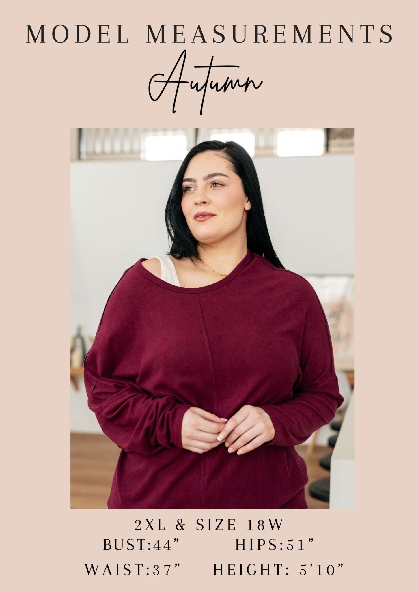 Back Together V-Neck Top - Love it Curvy