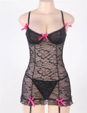 Black Plus Size Babydoll - Love it Curvy