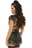 Black/Gold Fringe Shoulder Harness - HAR-269-Regular - Love it Curvy