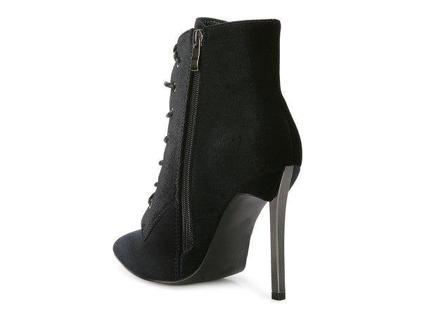 BORNSTA Velvet High Heeled Velvet Boots - Love it Curvy