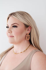 Dreamboat Earrings in Brown - AS6631-01 - Love it Curvy