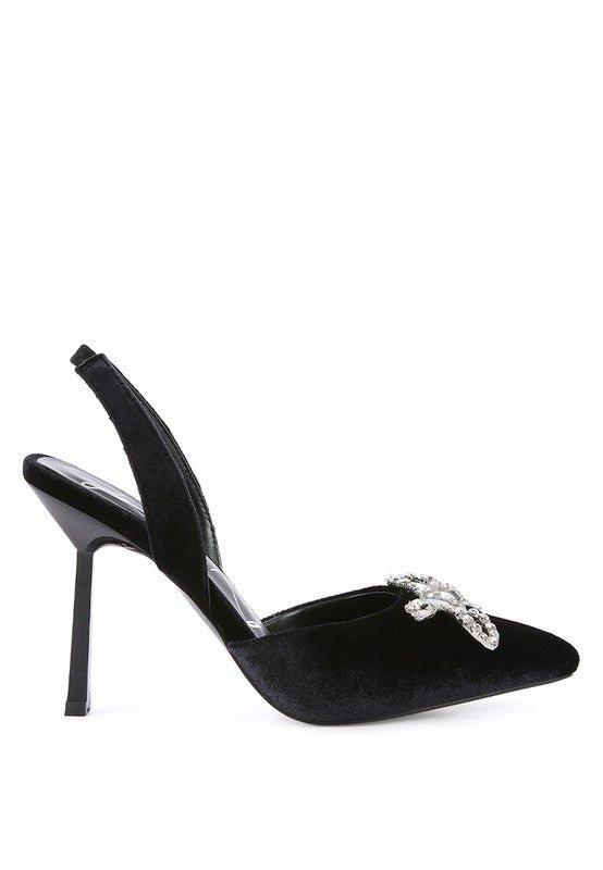 Firebird High Heeled Party Sandal - 2000000996612 - Love it Curvy