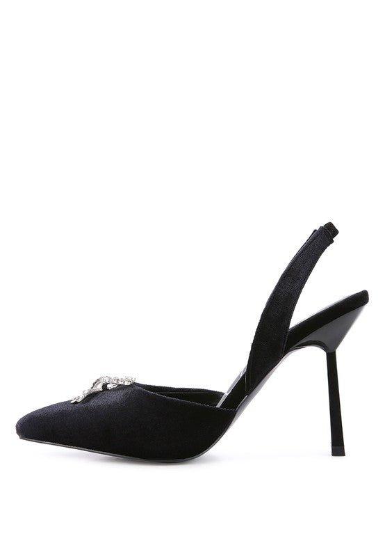 Firebird High Heeled Party Sandal - 2000000996612 - Love it Curvy