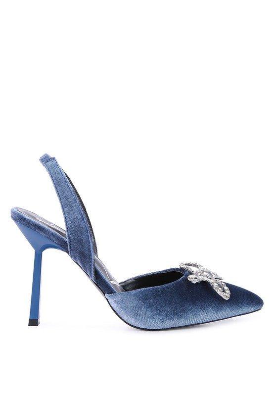 Firebird High Heeled Party Sandal - 2000000996621 - Love it Curvy