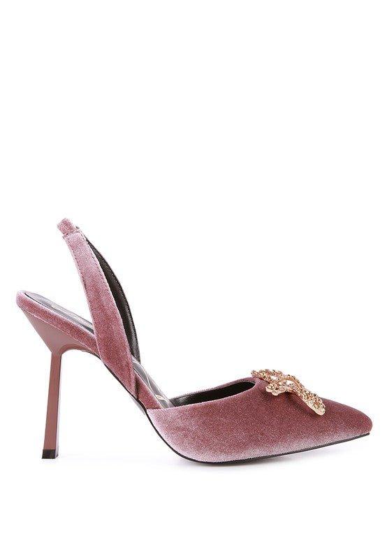 Firebird High Heeled Party Sandal - 2000000996624 - Love it Curvy