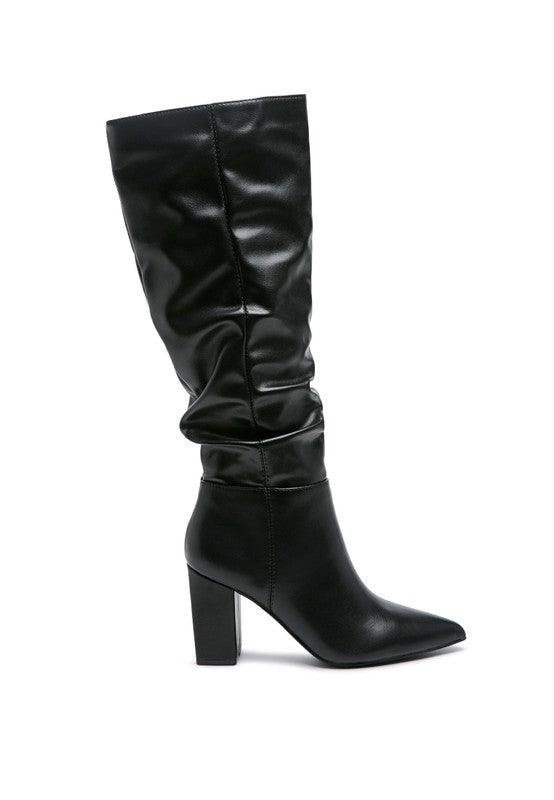 HANOI KNEE HIGH SLOUCH BOOT - 2000001005063 - Love it Curvy