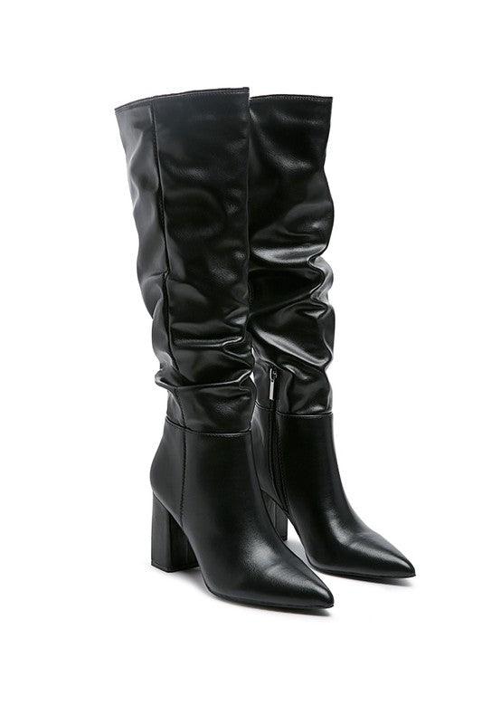 HANOI KNEE HIGH SLOUCH BOOT - 2000001005063 - Love it Curvy