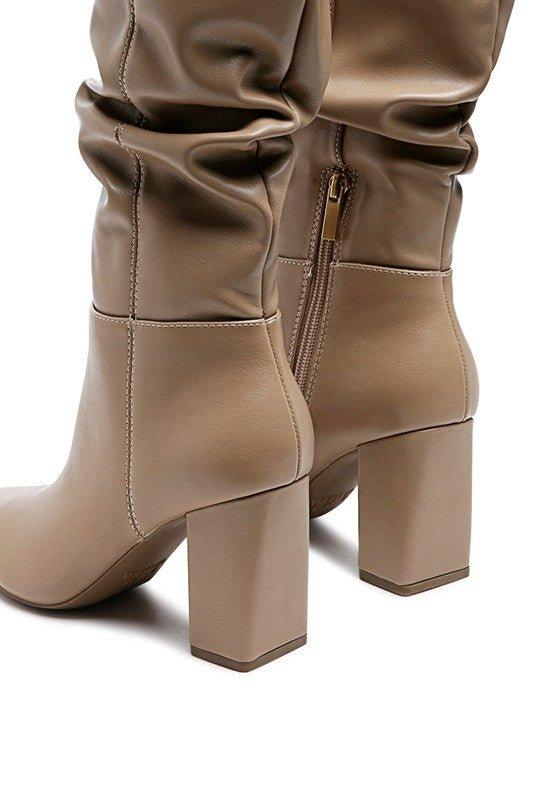 HANOI KNEE HIGH SLOUCH BOOT - 2000001005074 - Love it Curvy