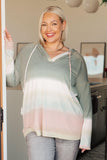 Hazy Horizon Ombre Hoodie - AS7647-01 - Love it Curvy