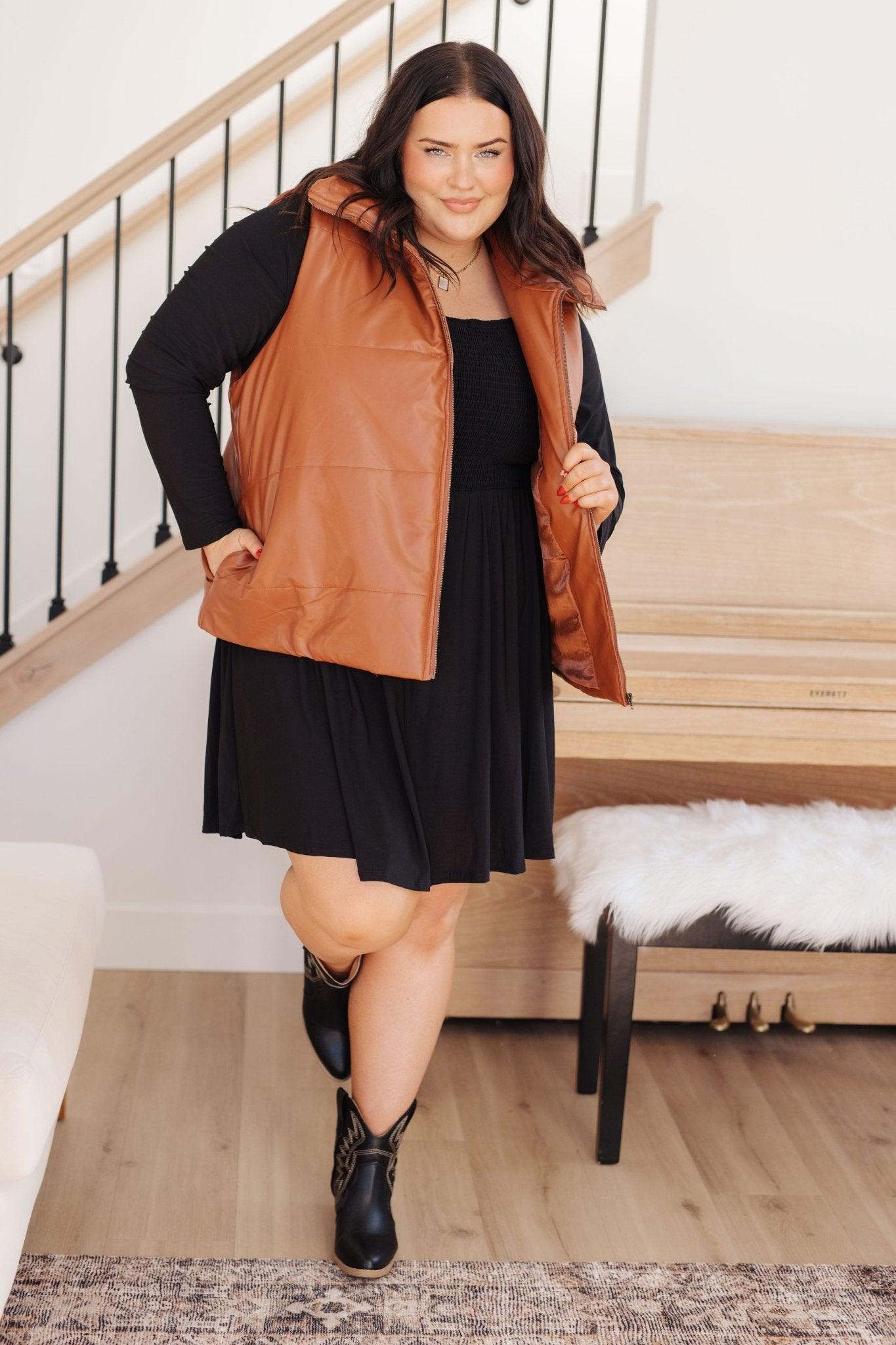 In the Thick of It Long Sleeve Skort Dress - AS7415-01 - Love it Curvy