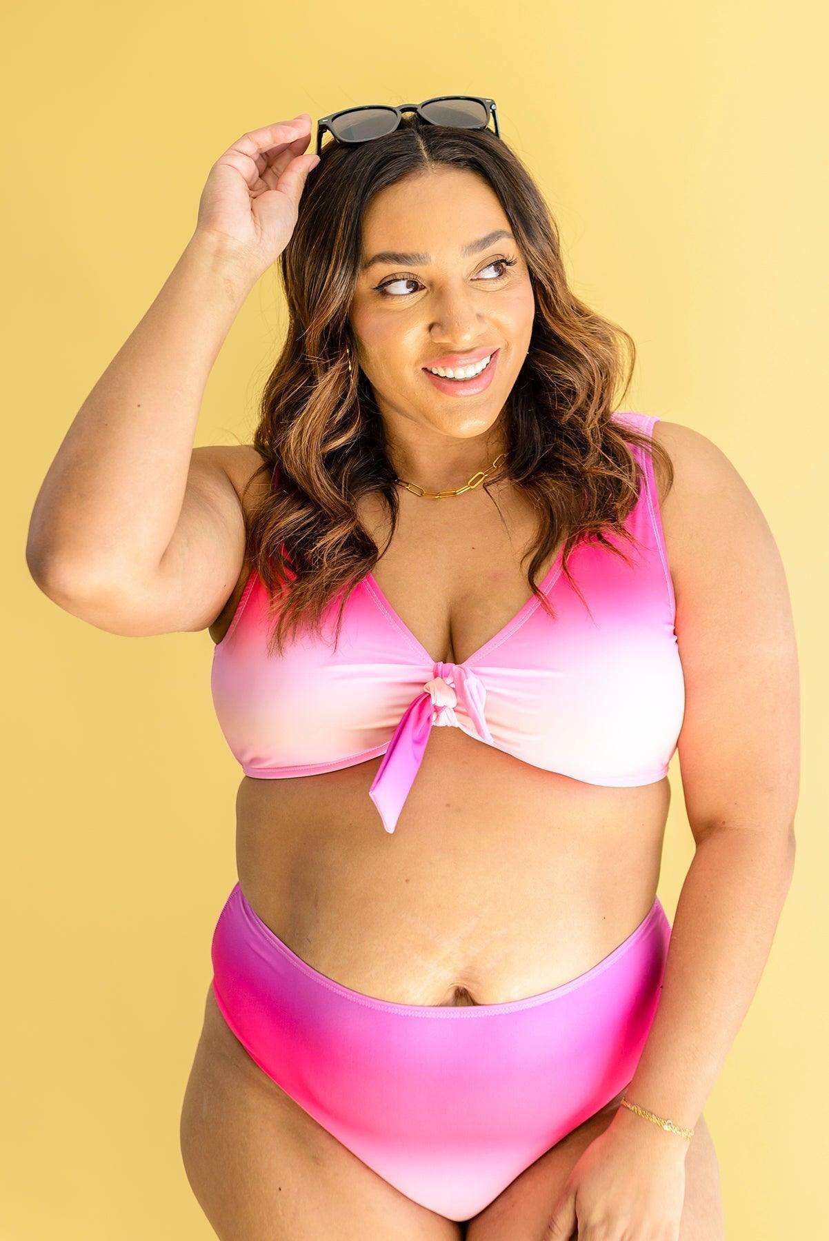 Jamaica Ombre Two Piece Swimsuit - AS5231-01 - Love it Curvy