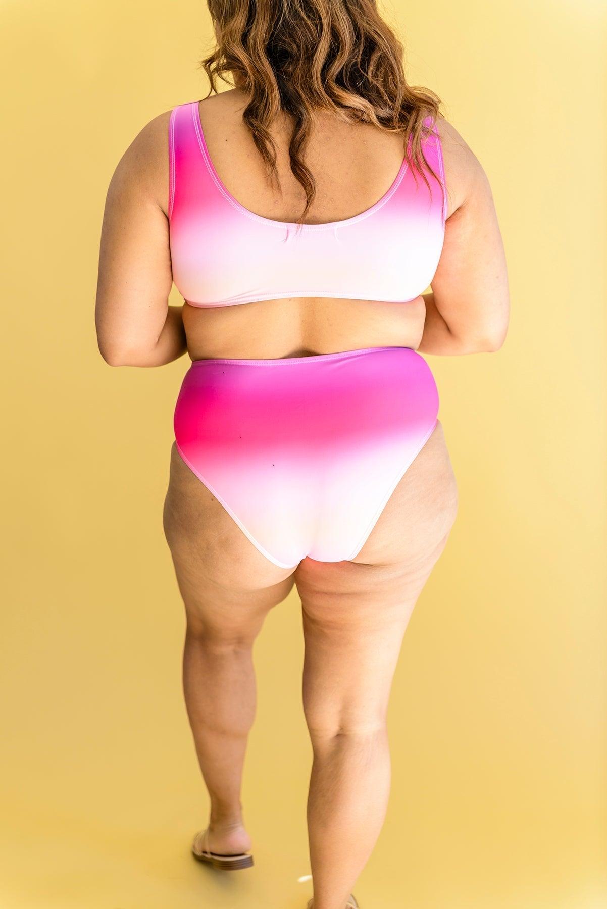 Jamaica Ombre Two Piece Swimsuit - AS5231-01 - Love it Curvy