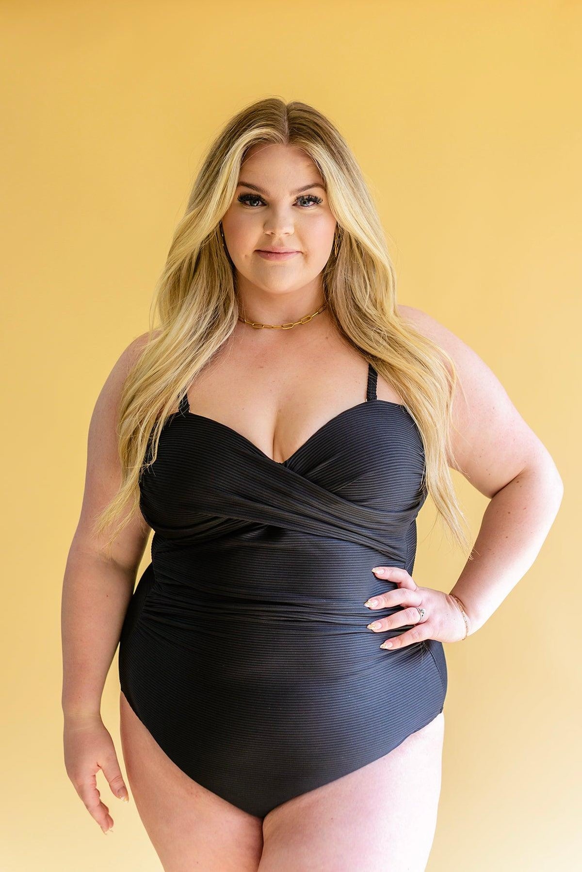 Kokomo One Piece Swimsuit - AS5364-01 - Love it Curvy