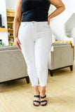 Lauren Hi-Waisted White Skinny Jeans - AS4092-1 - Love it Curvy