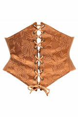 Lavish Caramel Lace Corset Belt Cincher - LV-1464-S - Love it Curvy