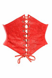 Lavish Red Lace Corset Belt Cincher - LV-1461-S - Love it Curvy