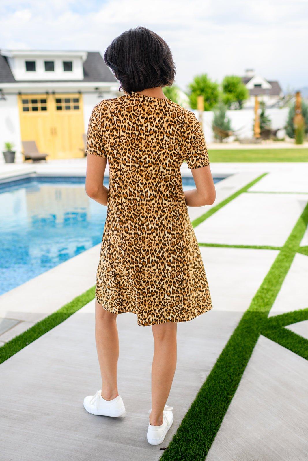 Lead Me On Leopard Print Dress - AS5463-01 - Love it Curvy