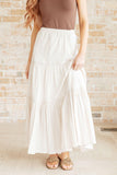 Let It Begin Tiered Maxi Skirt - AS7879-01 - Love it Curvy