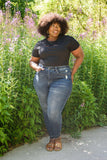 Lily Hi-Waisted Tummy Control Jeans - AS4197-1 - Love it Curvy