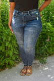 Lily Hi-Waisted Tummy Control Jeans - AS4197-1 - Love it Curvy