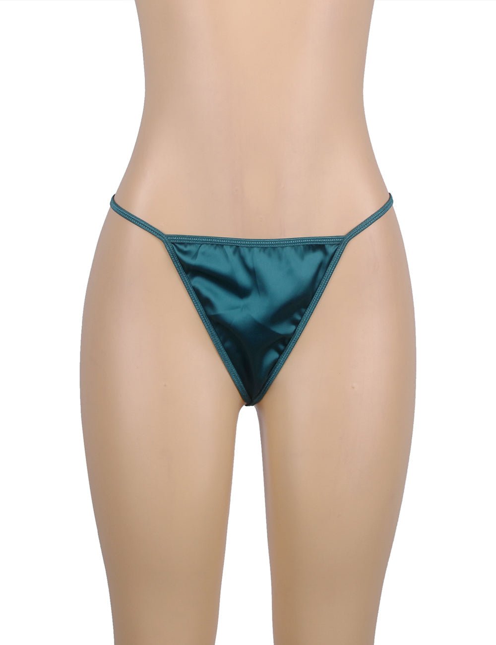Love It Curvy: Green Lace Floral Back Closure with Hook and Eye Sexy Babydoll - Love it Curvy