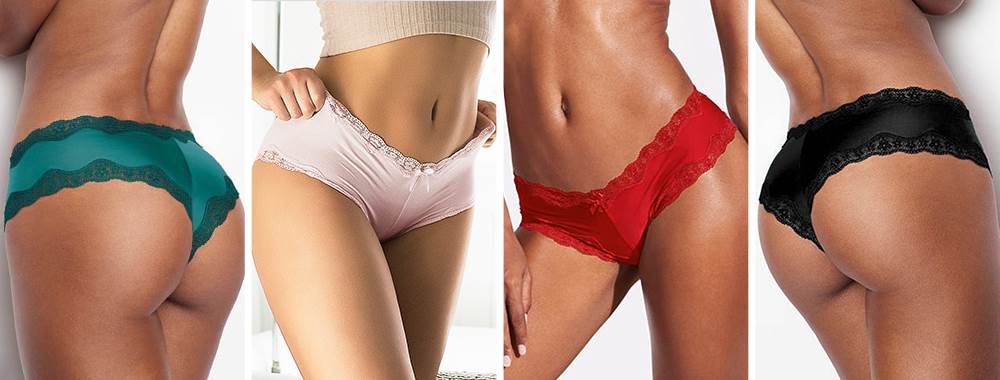 Love It Curvy: High-Quality Comfortable Lace Panty 4in1 Box - FP51571113 - Love it Curvy