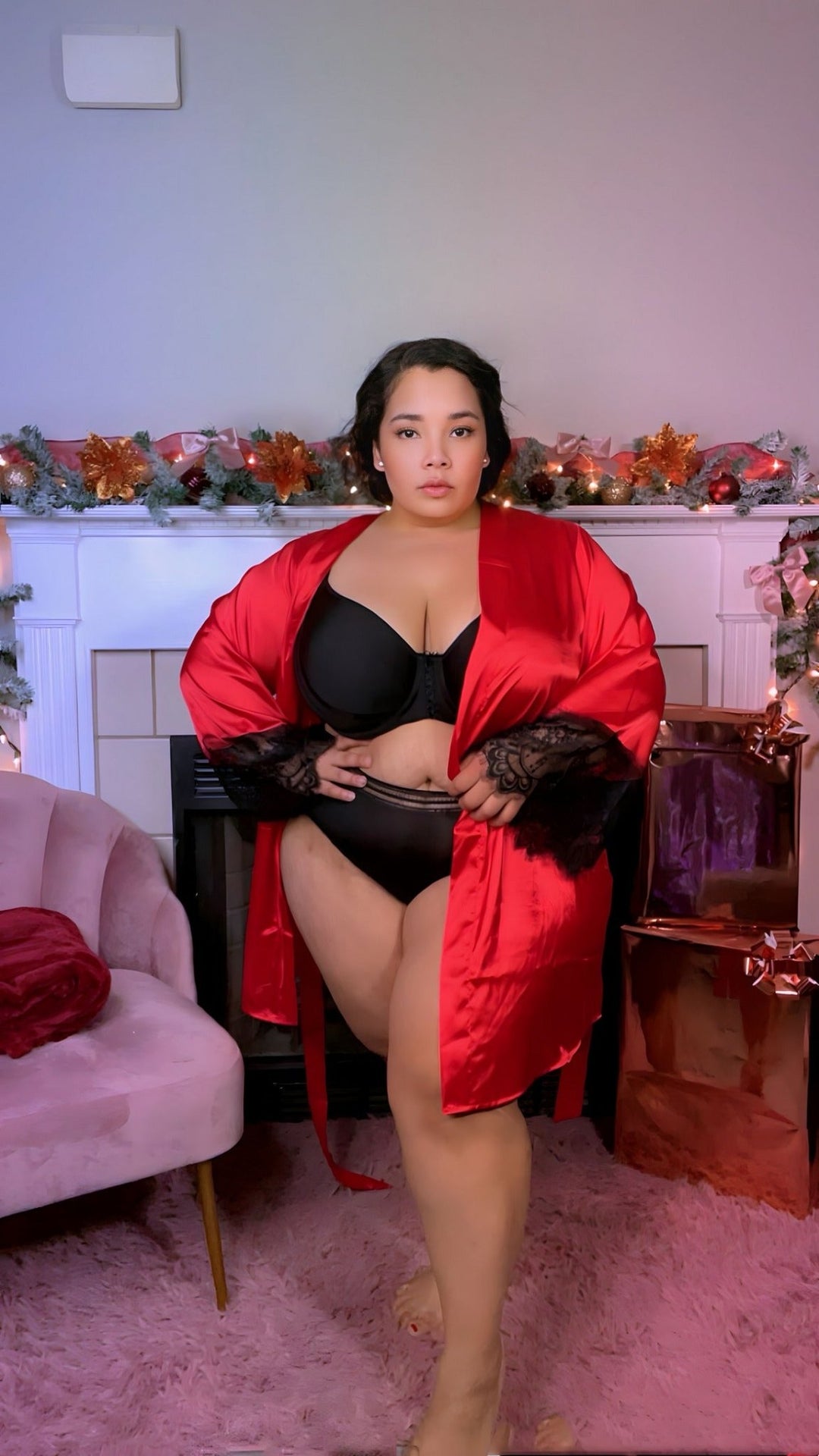 Love It Curvy: High Quality Elegant Sleepwear Robe Lingerie Sets - Love it Curvy