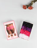 Love It Curvy: Open Crotch Floral Lace Panty 4 in 1 Box - FP51791113 - Love it Curvy