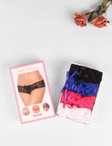 Love It Curvy: Open Crotch Strappy Lace Panty 4in1 Box - FP51161117 - Love it Curvy