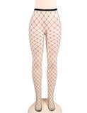 Love It Curvy: Plus Size Fashion Black Sparkle Fishnet Pantyhose - H3240-1P - Love it Curvy