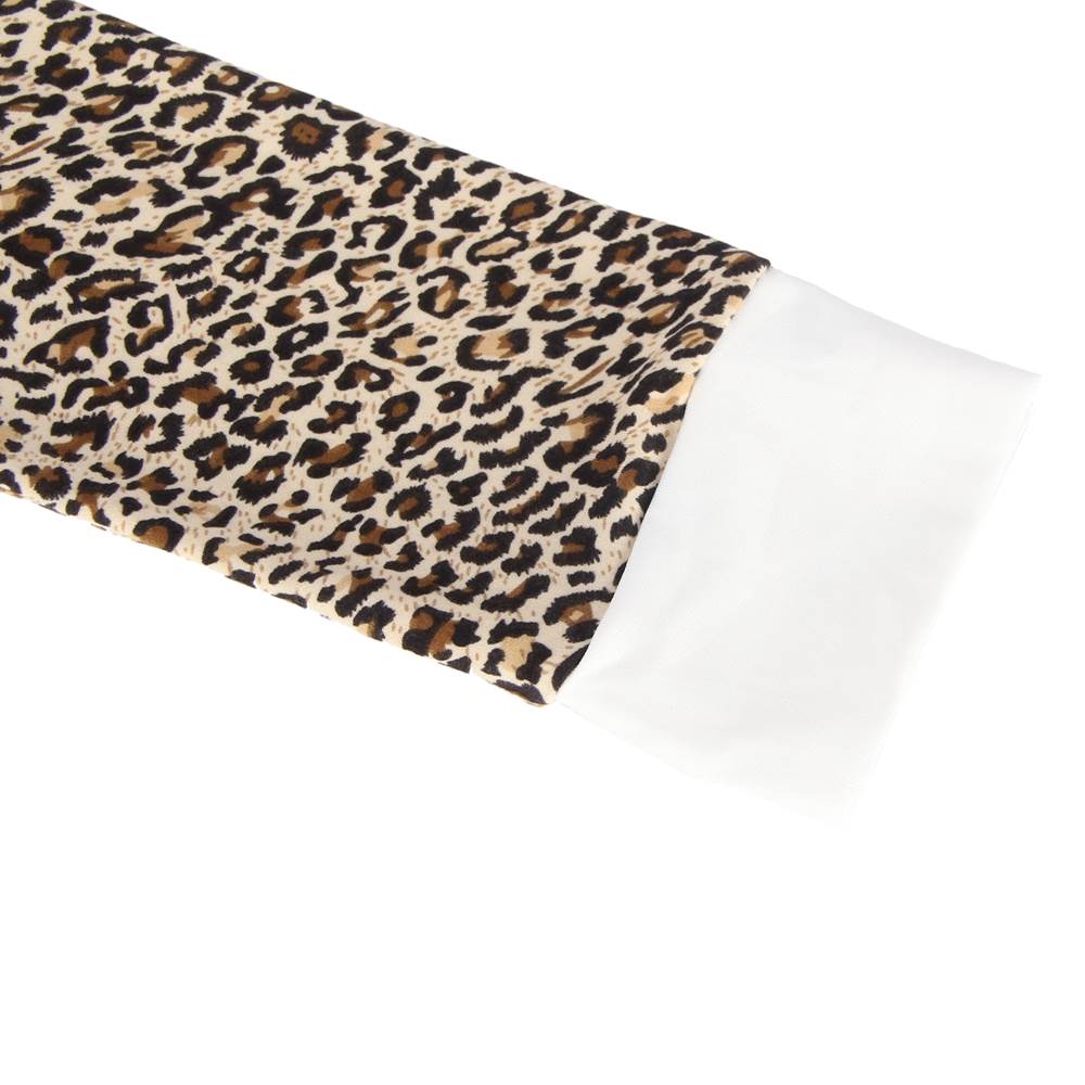 Love It Curvy: Plus Size High Quality Long Sleeve Sexy Leopard Print Pajama - Love it Curvy