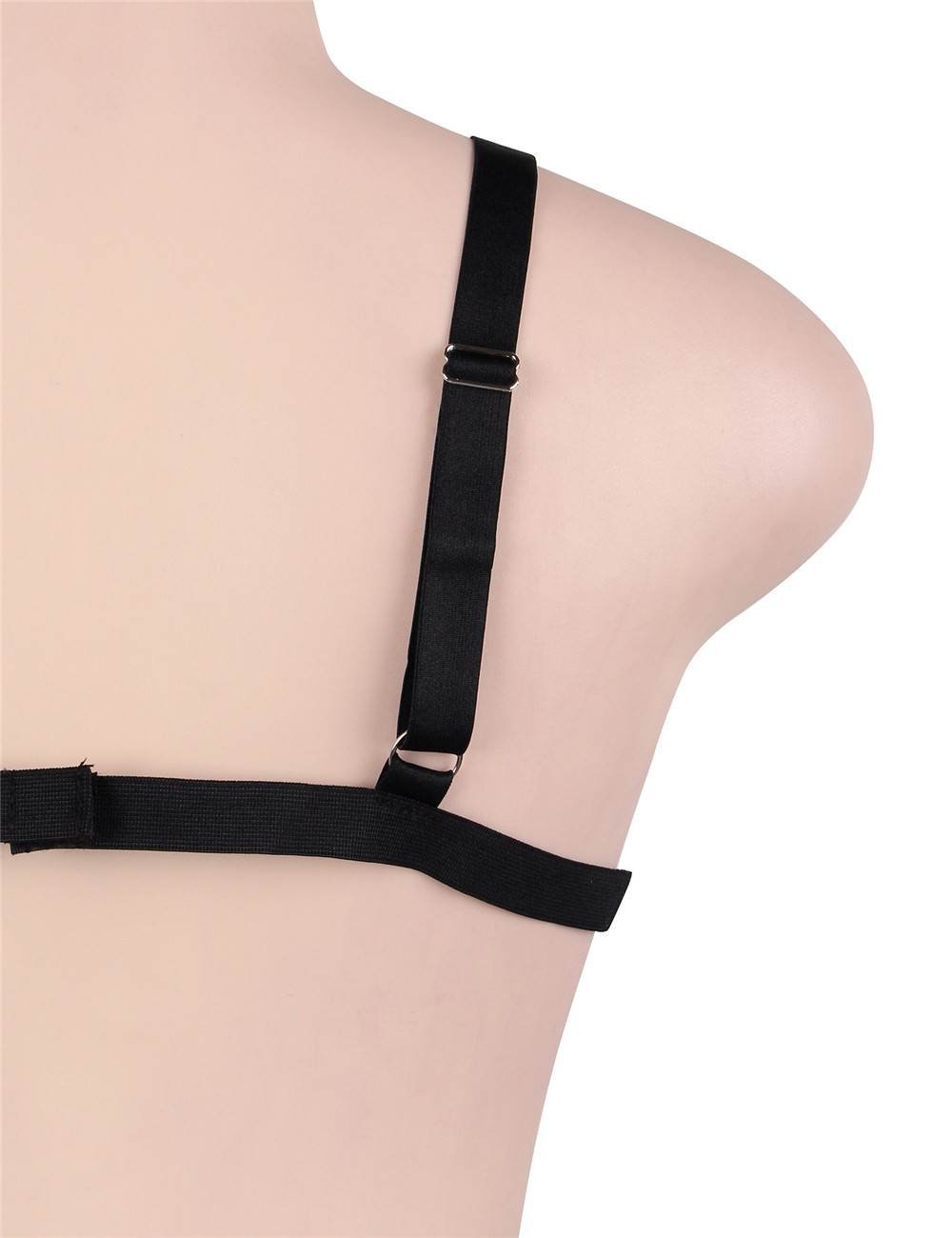 Love It Curvy: Plus Size Lace Elastic Band Bra Set - R80632P-1 - Love it Curvy