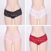Love It Curvy: Sexy Floral Lace Panty 4 in 1 Box