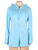 Love It Curvy: Winter Female Lamb Cashmere Hoodies Streetwear Pullover Women Tops - R81004-1 - Love it Curvy