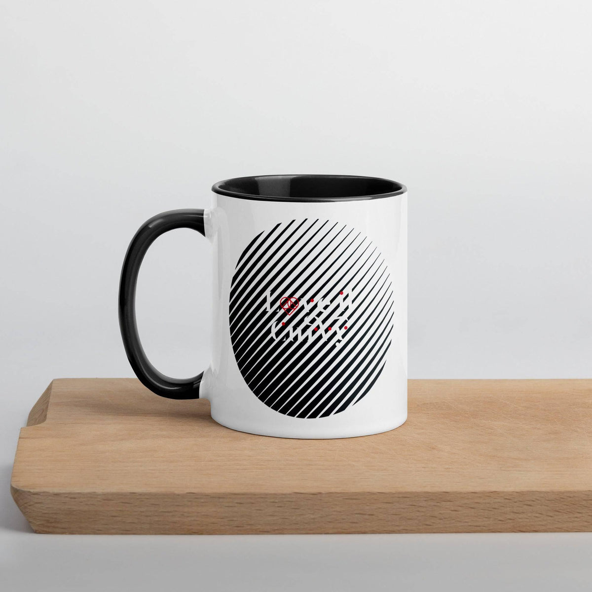 Love it in Strips Mug - 9216501_11051 - Love it Curvy