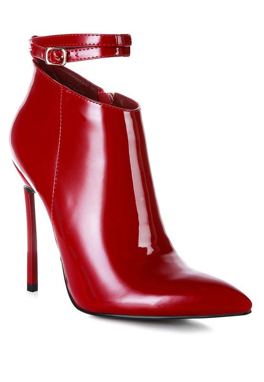 LOVE POTION Pointed Toe High Heeled Ankle Boots - 2000000998363 - Love it Curvy