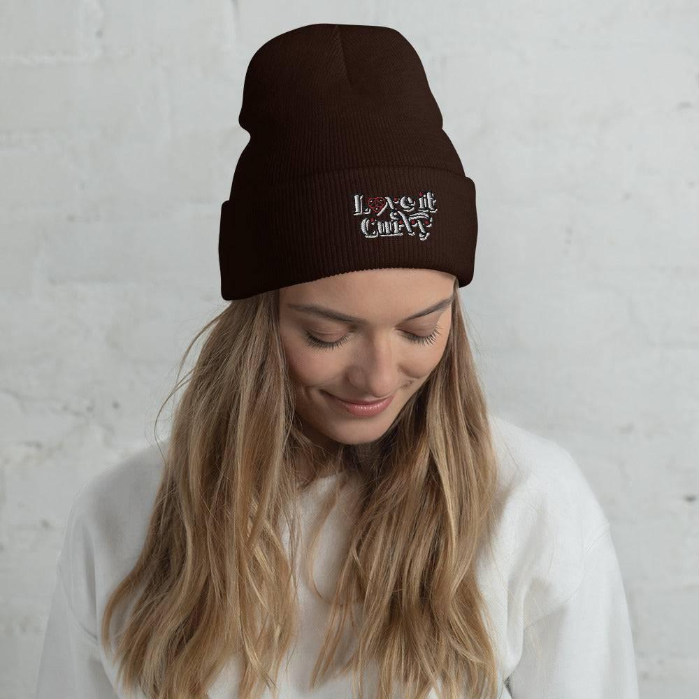 Luv it Cuffed Beanie - Love it Curvy