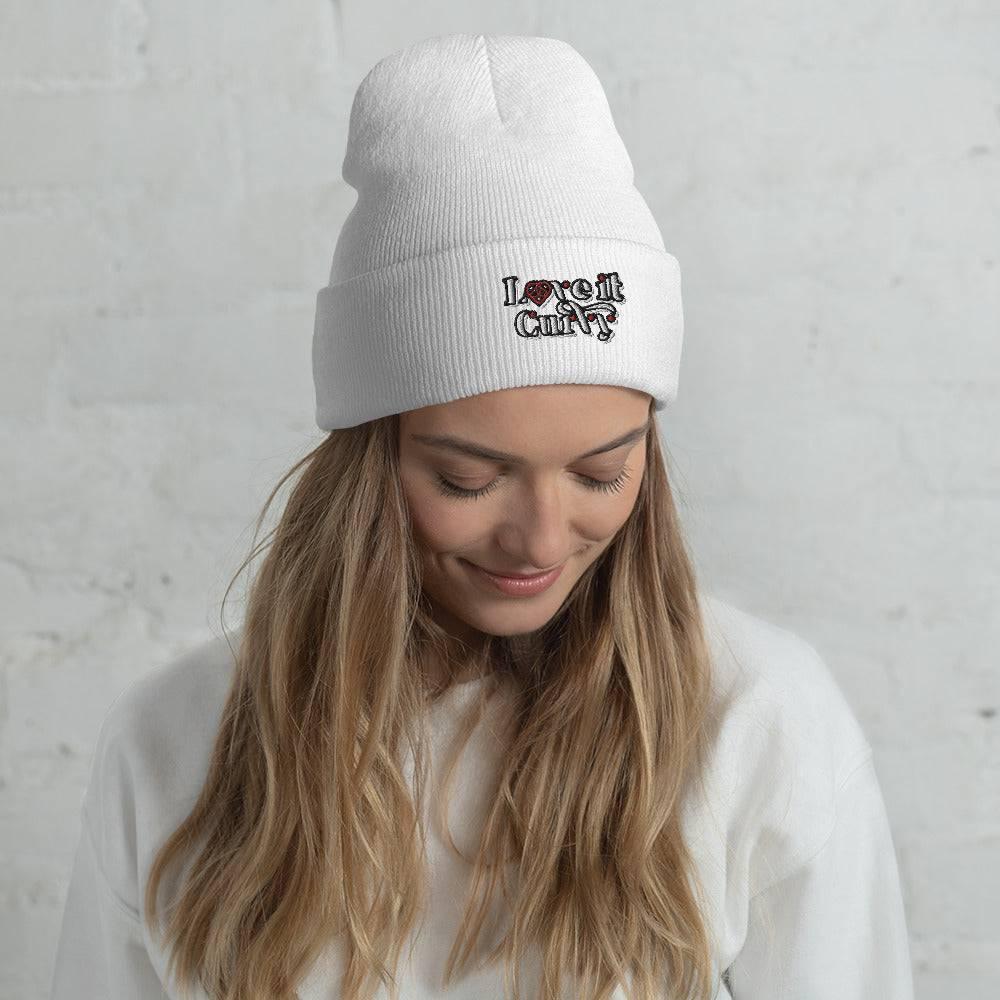 Luv it Cuffed Beanie - Love it Curvy