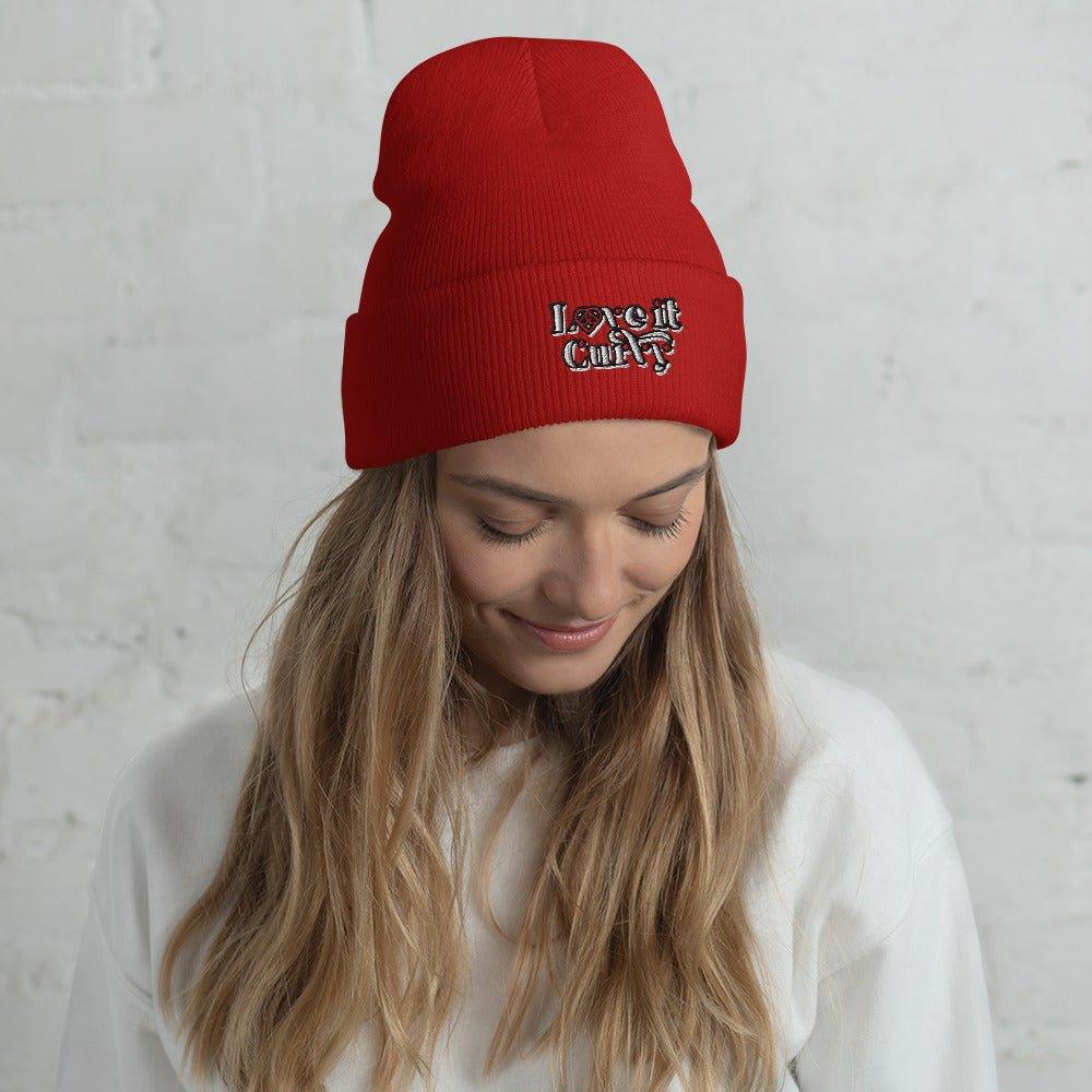 Luv it Cuffed Beanie - Love it Curvy