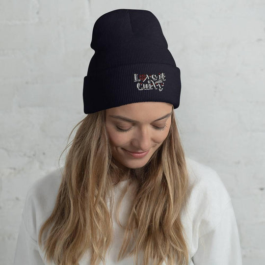 Luv it Cuffed Beanie - Love it Curvy