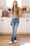 Monroe High Rise Classic Bootcut Jeans - AS7098-01 - Love it Curvy