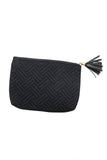 Quilted Travel Zip Pouch in Black - AS6335-01 - Love it Curvy